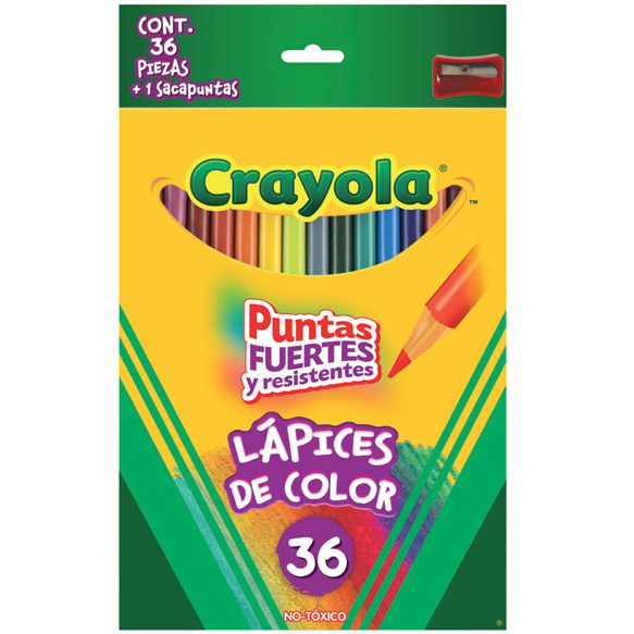 36 Lápices de color