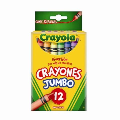 12 Crayones jumbo