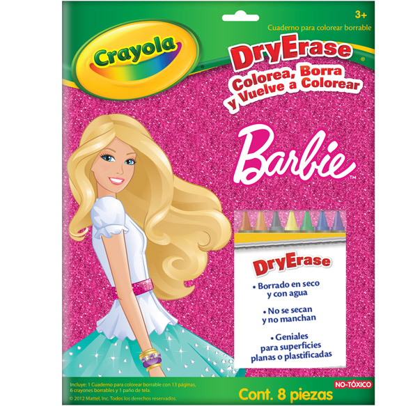 Barbie que se pinta sales con agua
