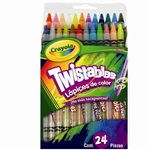 24 Lápices de color Twistables